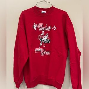 Amazing Vintage NWOT Square Dancing Crewneck Sweatshirt L